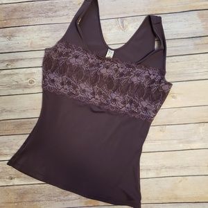 [ Flexees ] Purple Lace Camisole